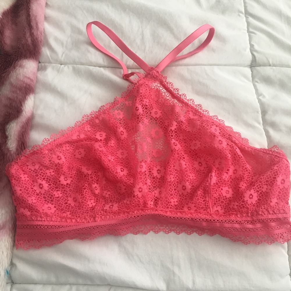 Victoria secret coral/ pink bralette
